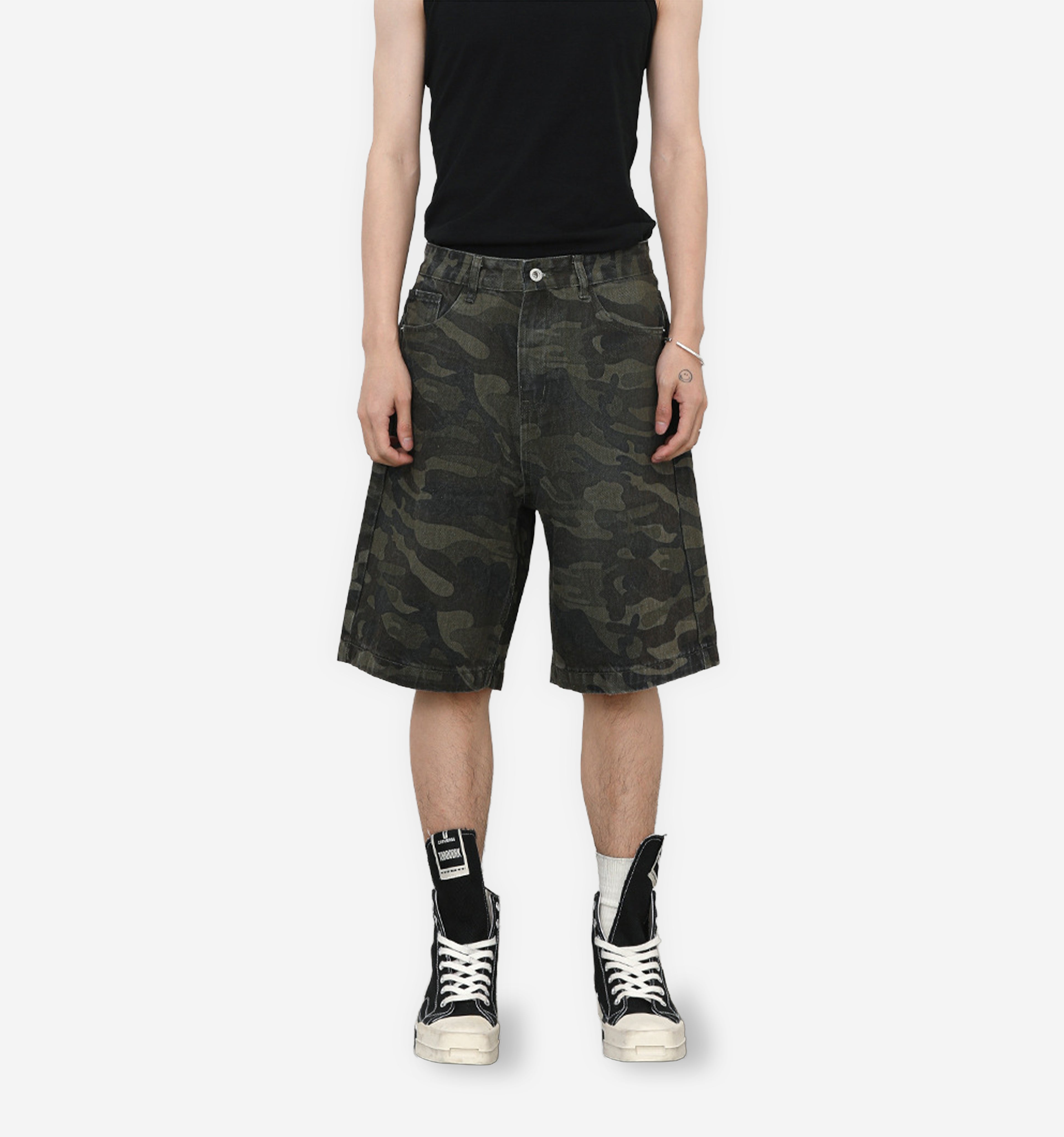 Retaliate Camo Jorts - 2K WRLD