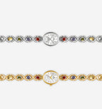 Silver vintage watch by 2KWRLD with a classic round face and metal band, showcasing timeless style and elegant design.