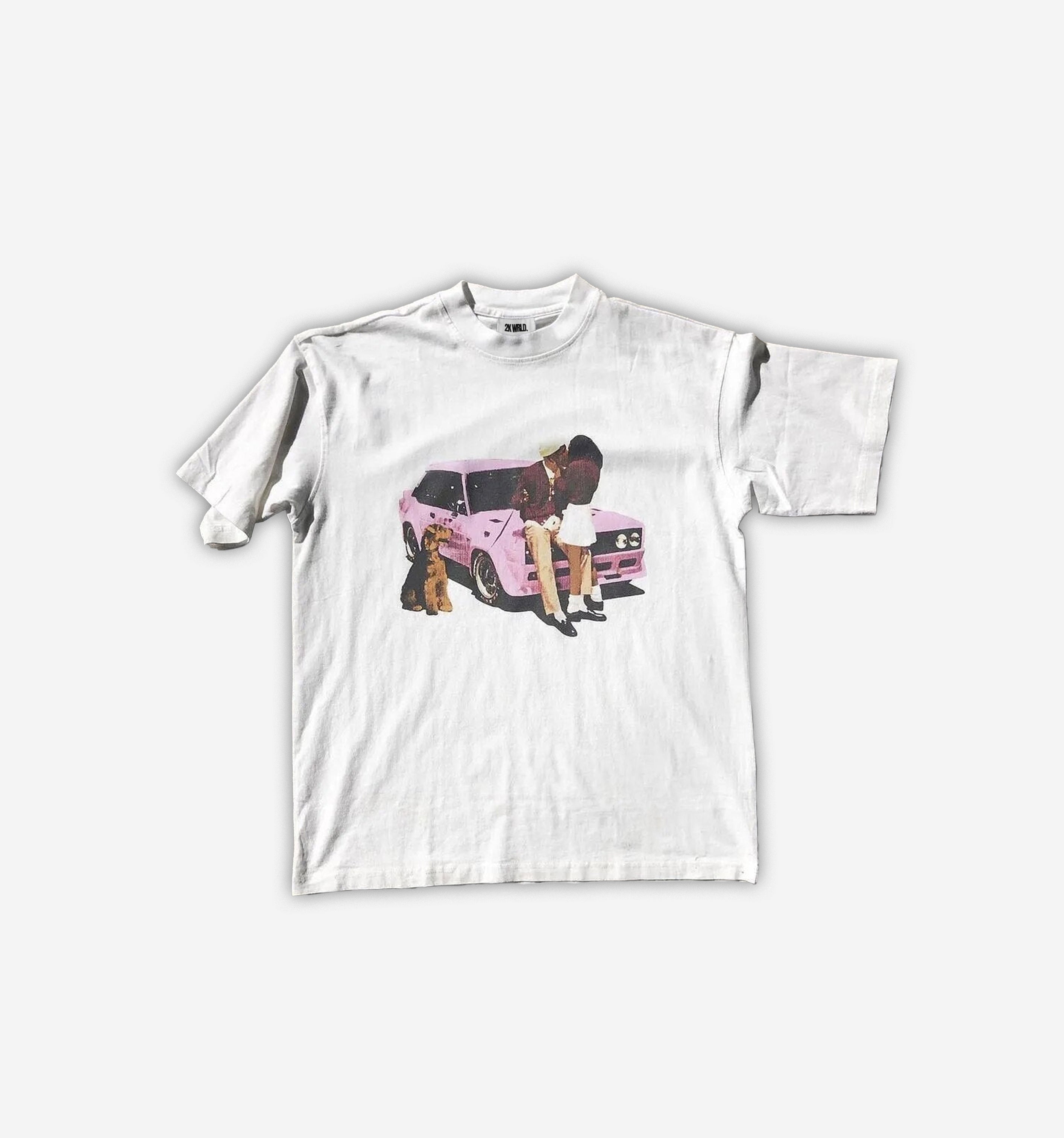 Vintage Car T-Shirt (220 GSM.) - 2K WRLD