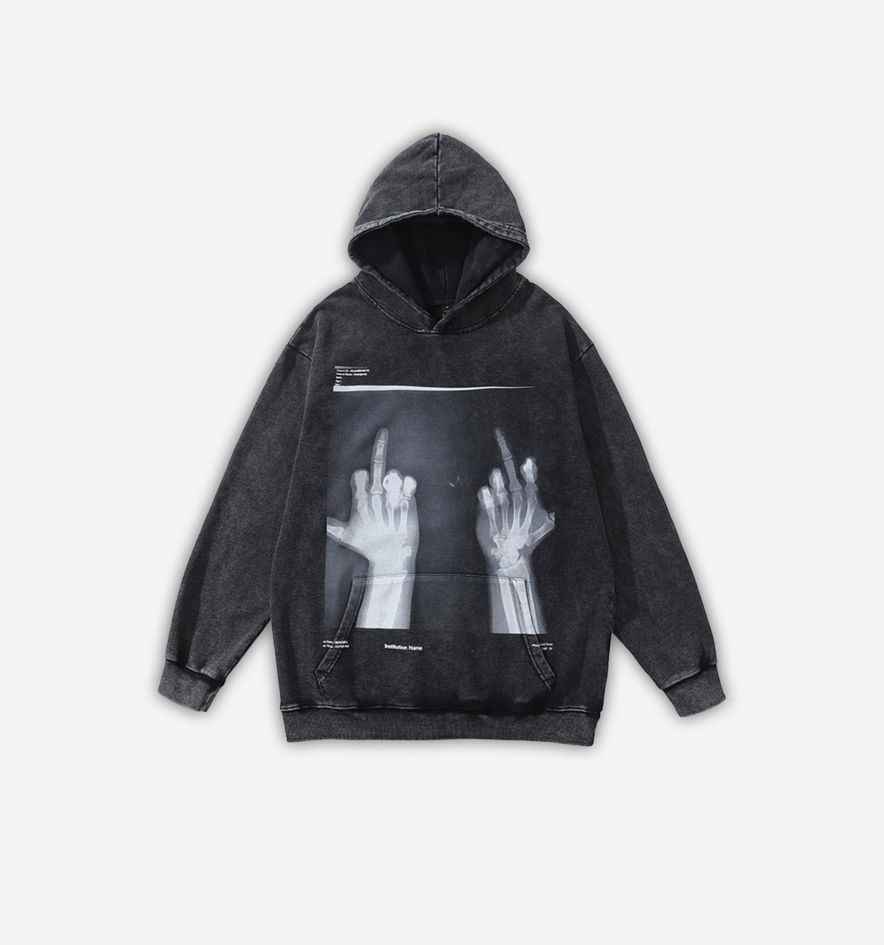 [TWN]★WAITEAT HOODIE Skull Knight Hoodie - SparkTrendz