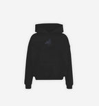 Light gray 2KWRLD Melas Hoodie in XS size with a soft fabric texture and casual fit, featuring a hood and front pocket.