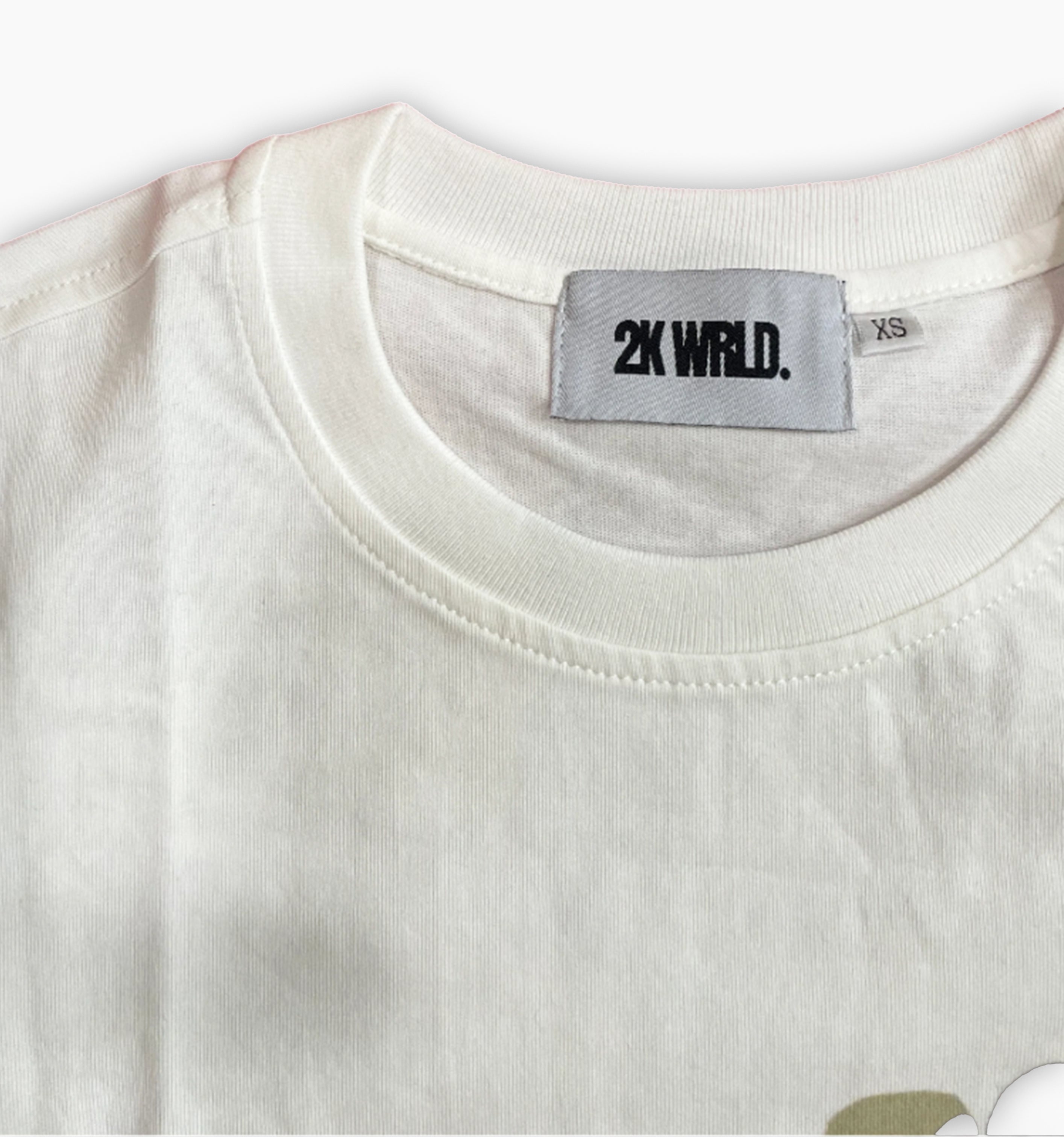 Vintage car T-shirt by 2KWRLD featuring a classic car graphic on soft fabric, perfect for casual wear.