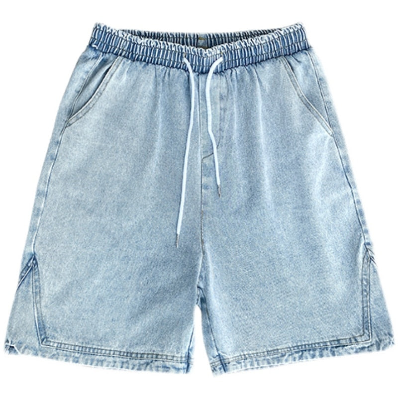 Loose Denim Shorts - 2K WRLD