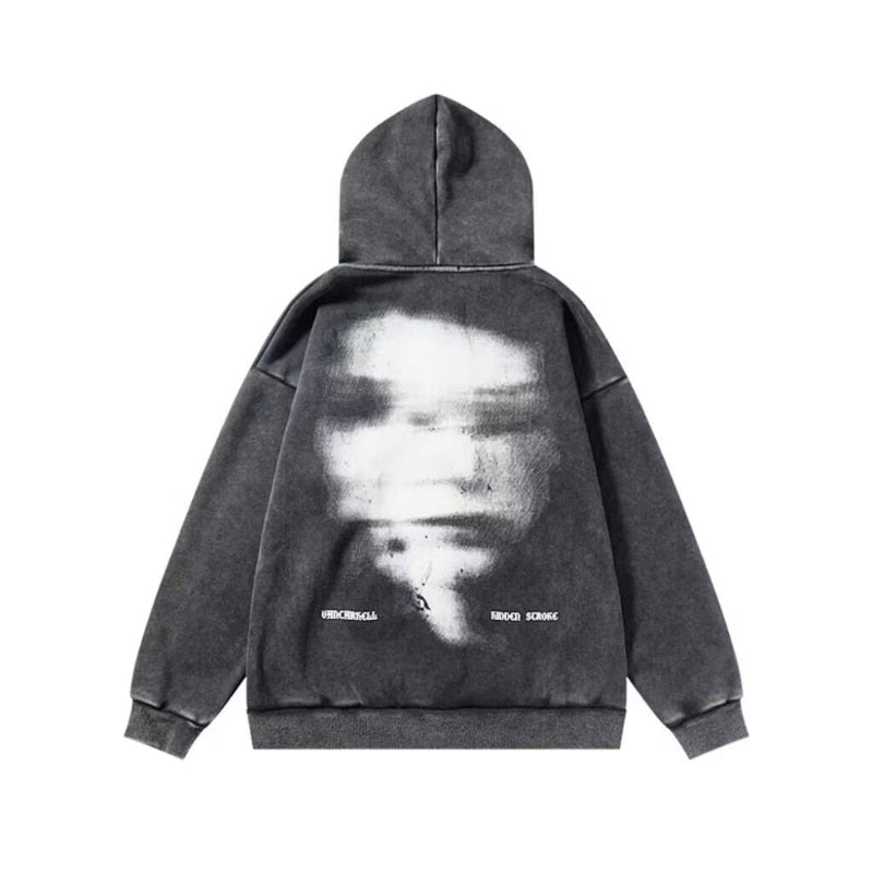 2KWRLD™ Distorted Face Hoodie - 2K WRLD