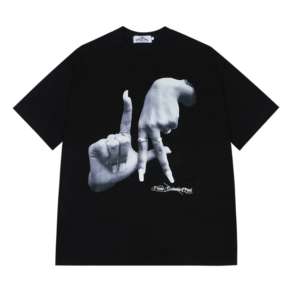 2KWRLD™ Finger Cross T-Shirt | 2K WRLD