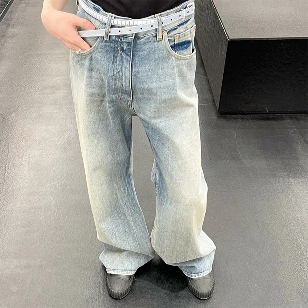2KWRLD™ Flared Loose Jeans - 2K WRLD