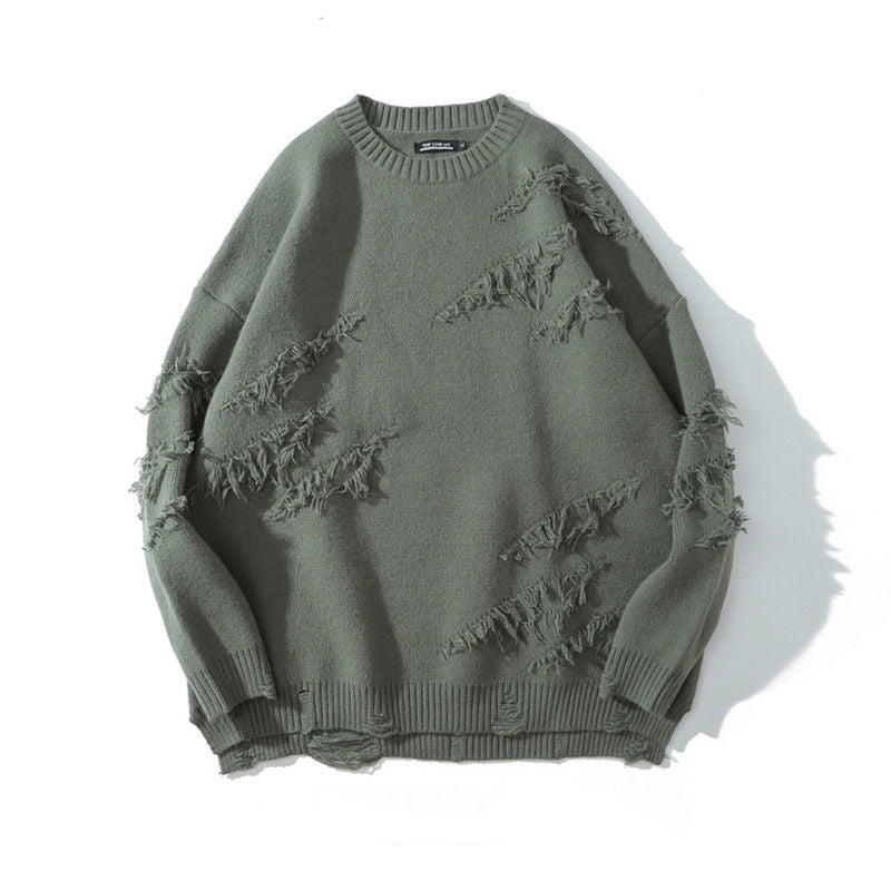 2KWRLD™ Distressed Sweater - 2K WRLD