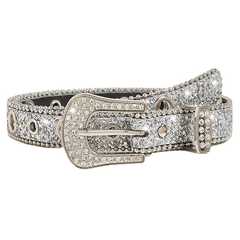 2KWRLD™ Rhinestone Belt - 2K WRLD